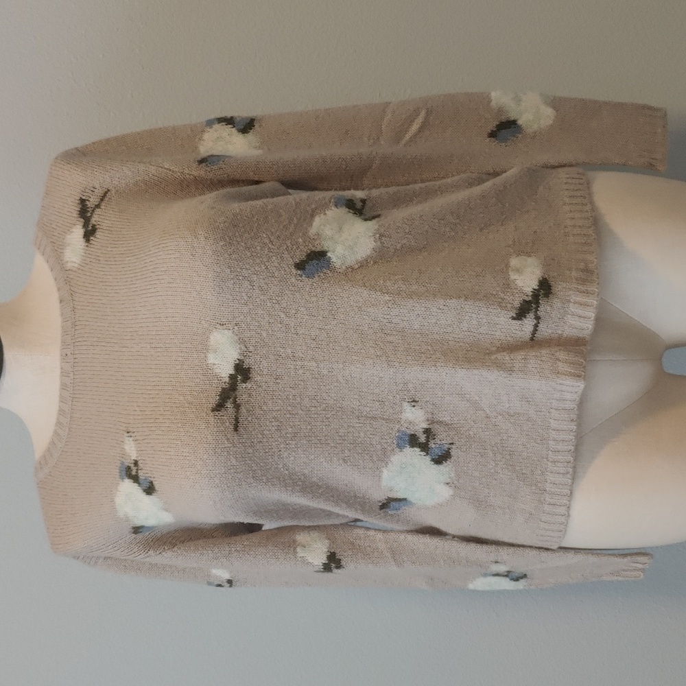 Target Xhilaration Floral Sweater